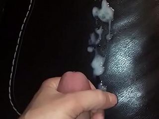Bigcockcumshot tugs his thick firm cock big balls physical be advantageous to warm thick cremy cum unload a powerful cumload on my couch