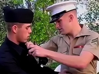 Horny navy twinks sucking each other off in be passed on mother country