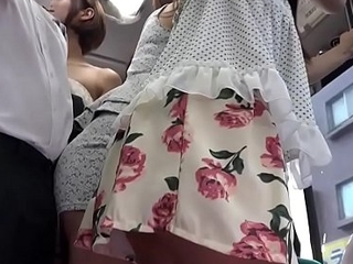 Asian Babes Fuck beyond The Bus