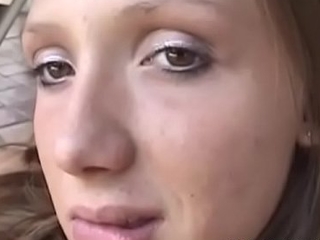 Her young slit lips get entirely destroyed in a fuck session